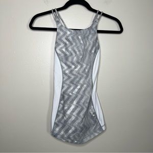 LuLuLemon Blazer Fossil White Virtuous Tank - size 4